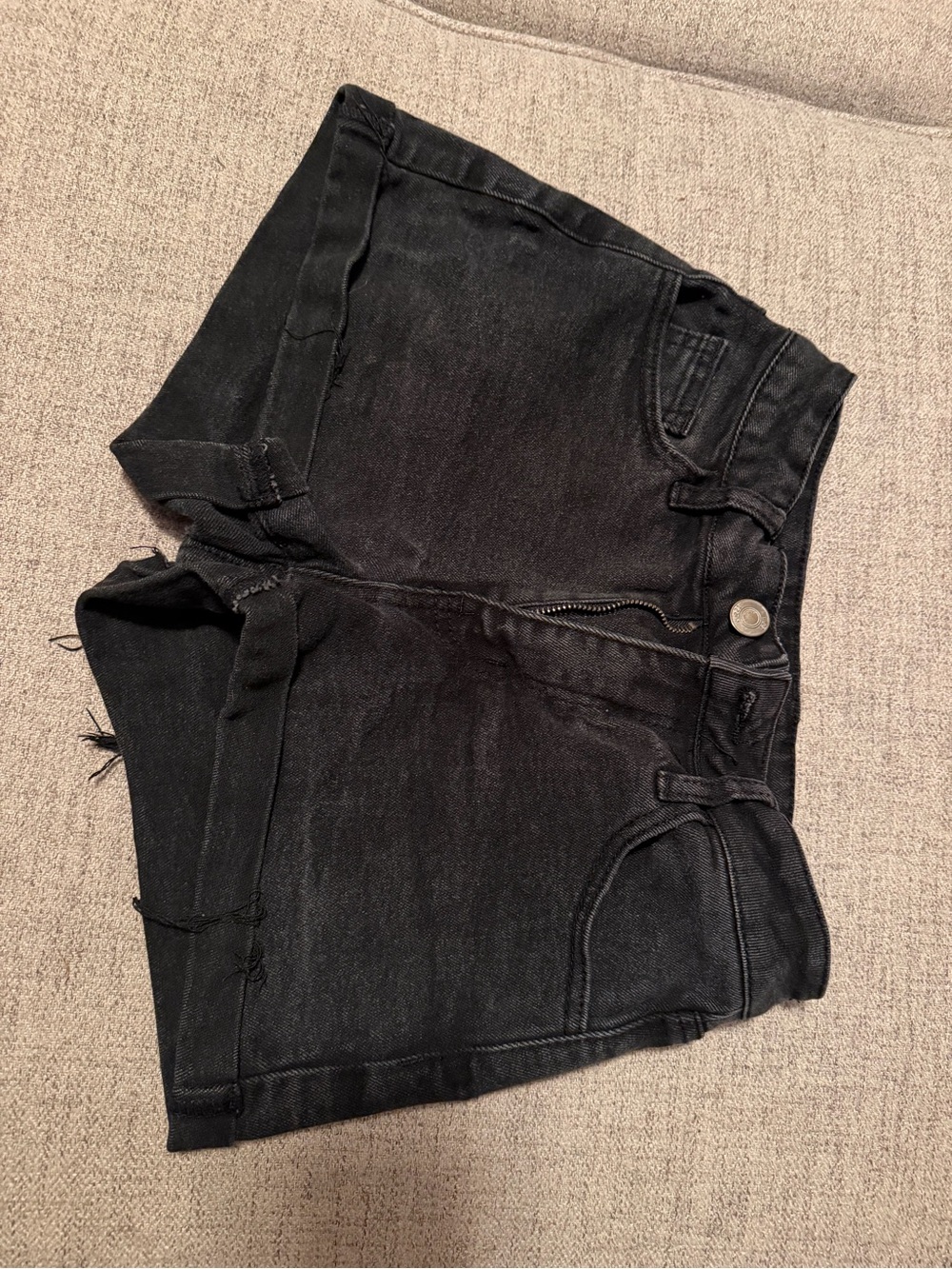 Rue21 Black Jean Shorts size 0